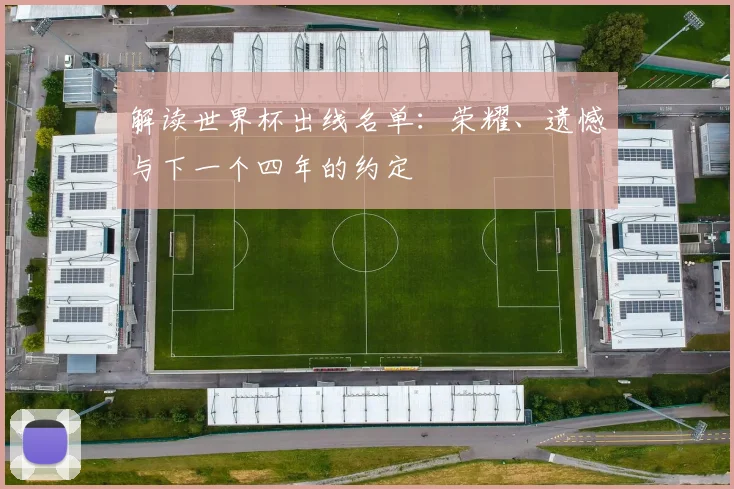 解读世界杯出线名单：荣耀、遗憾与下一个四年的约定