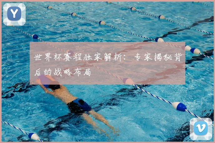 世界杯赛程独家解析:专家揭秘背后的战略布局